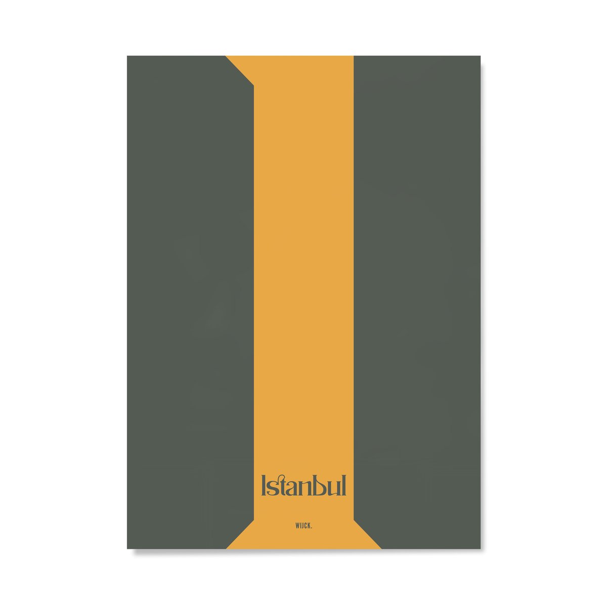 Poster van I van Istanbul | WIJCK.